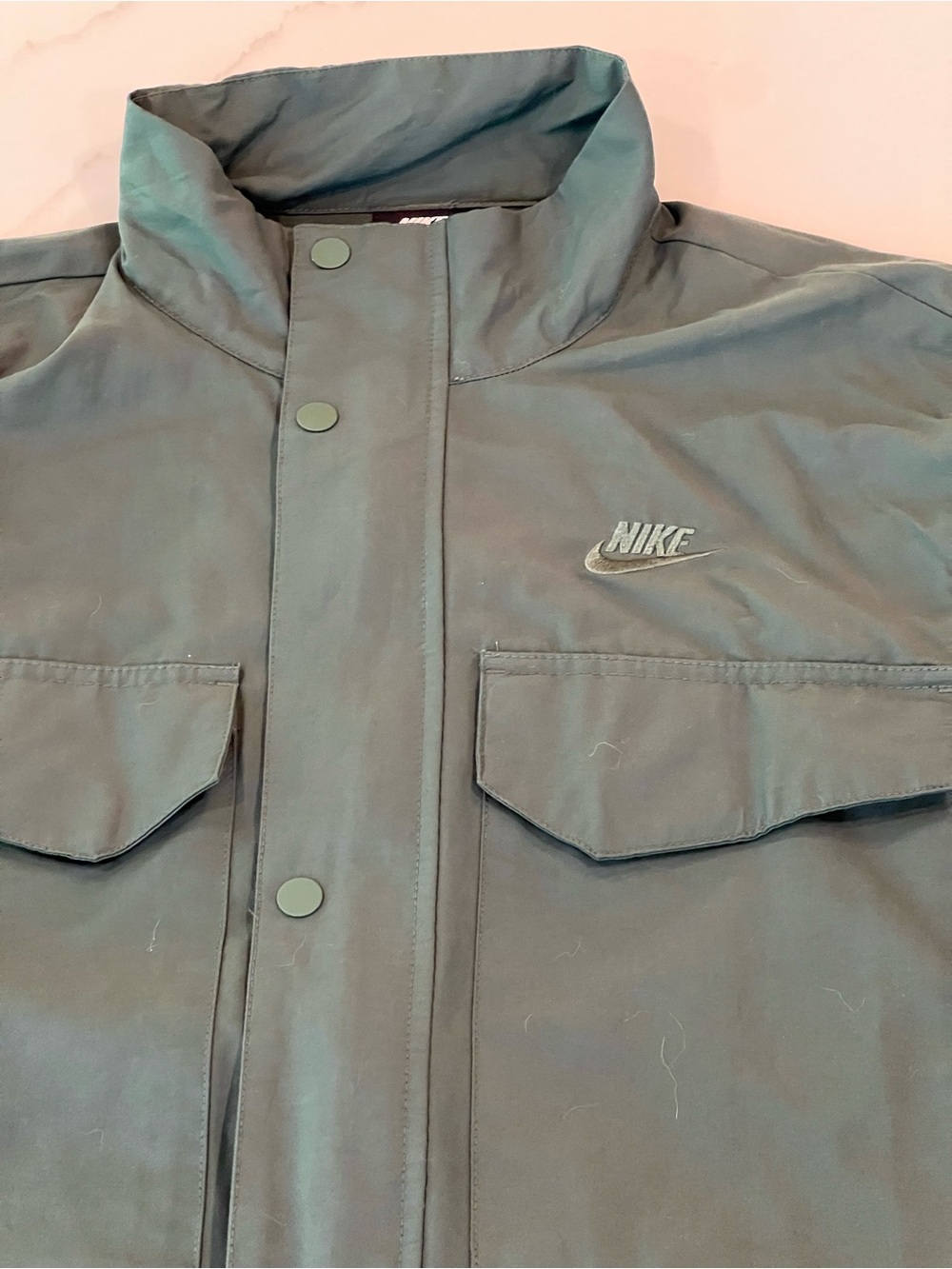 Nike Men's Military Field Jacket in Deep Olive